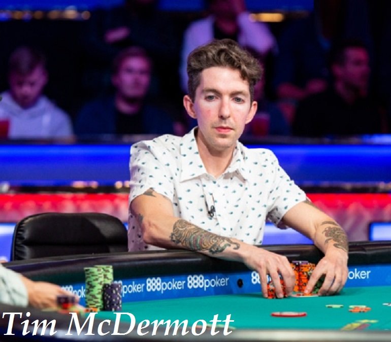 Tim McDermott at WSOP2018 PLO